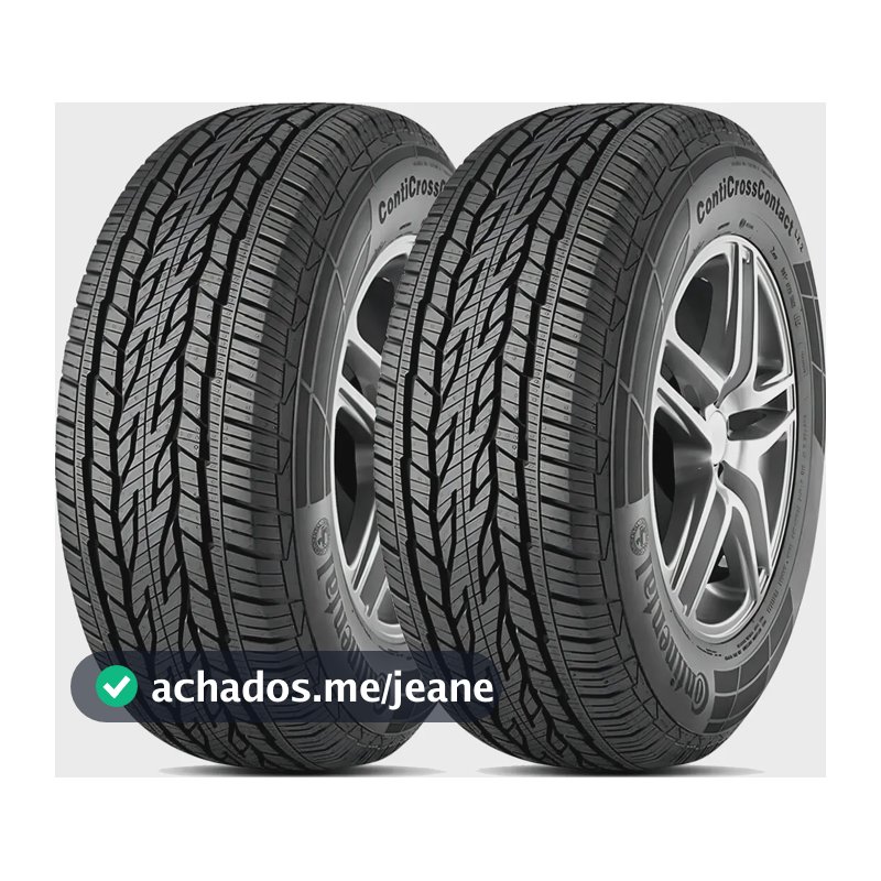 Kit de 2 pneus Continental SUV e Caminhonete A8 225/60R17 103 (875 Kg por Pneu) H