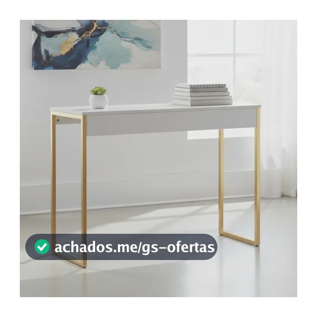 Mesa Home Office Escrivaninha Industrial Quarto Notebook
