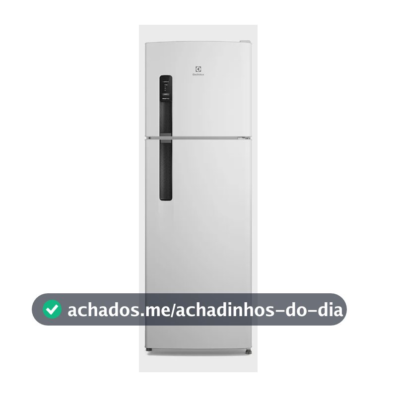 Geladeira Electrolux Frost Free 380L AutoSense Inverter Duplex Branca (IF41)