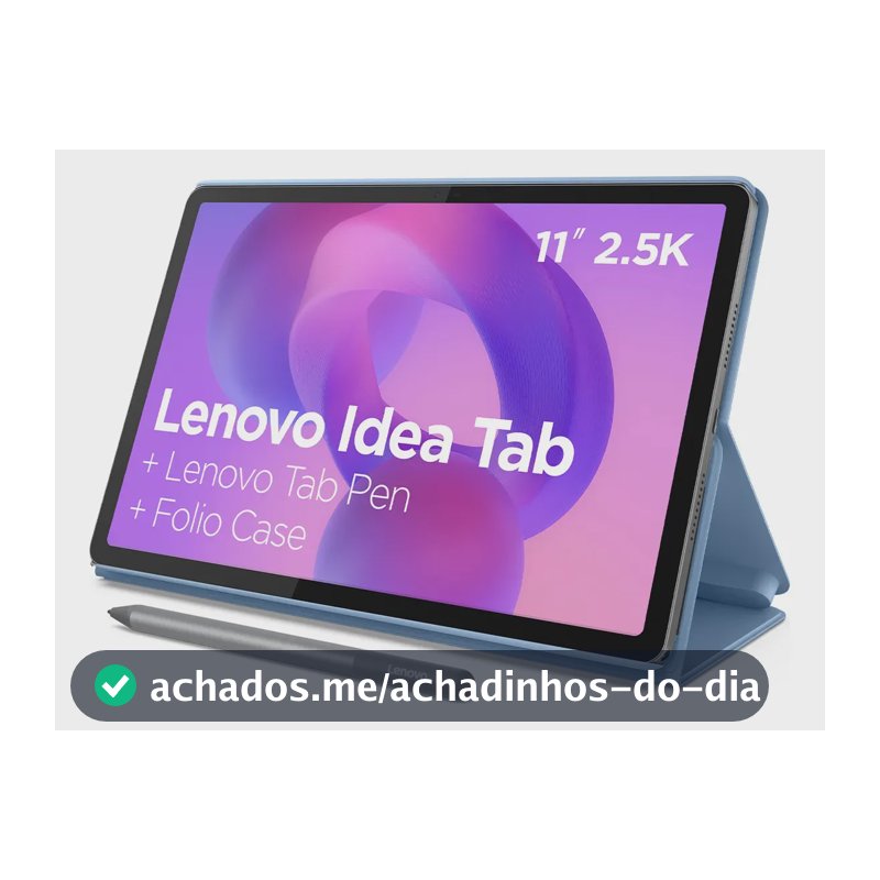 Tablet Lenovo Ideatab 4gb 128gb Wifi Com Caneta E Case Azul