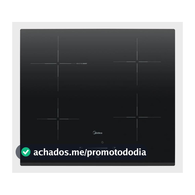 Cooktop 4 Bocas De Indução Even Pro Midea Cor Preto