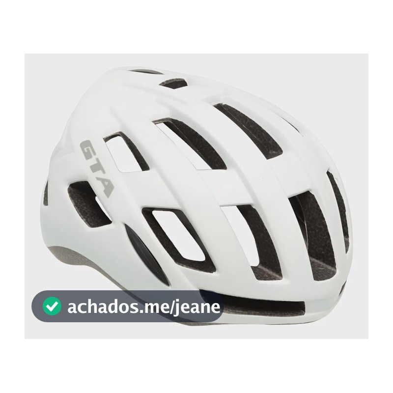 Capacete Ciclismo Bike Rider Mtb Ajustável + Led Traseiro Branco M