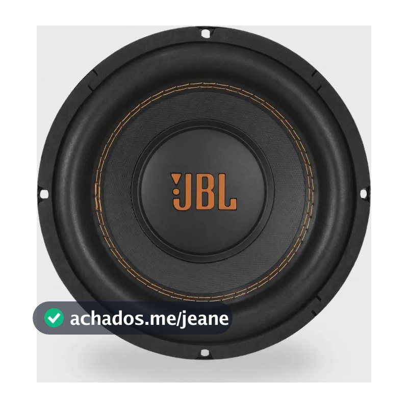 Alto Falante Subwoofer 8 Polegadas 200 Watts Original Jbl Preto