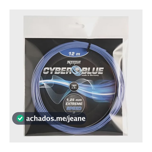 Set De Corda De Raquete De Topspin Cyber Blue 1.30-1.25-1.20