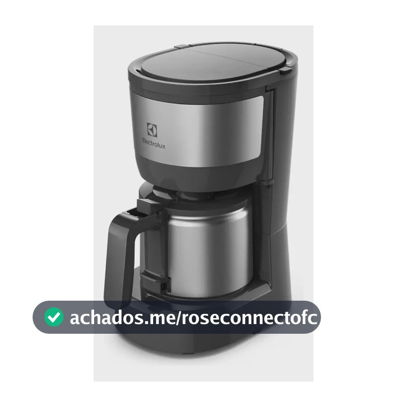 Cafeteira Elétrica Electrolux 600ml Capacidade 15 xicaras Jarra Inox filtro permanente removivel corta pingos função manter aquecido ECM12 - INOX