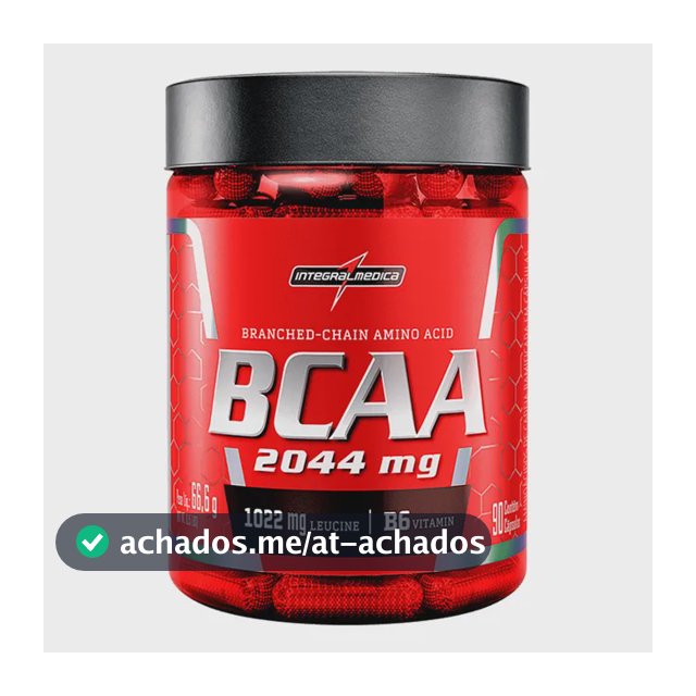 BCAA 2044mg Integralmédica BCAA 2044mg 90 Cápsulas