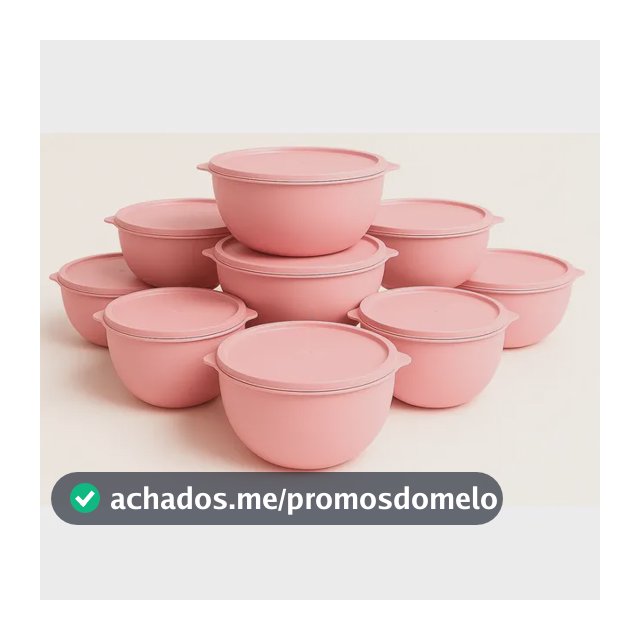 Conjunto 11 Peças Plasticos Multiuso Freezer Microondas