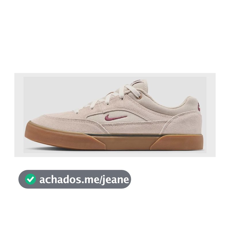 Tênis Nike Sb Malor Masculino Bege 40 Br