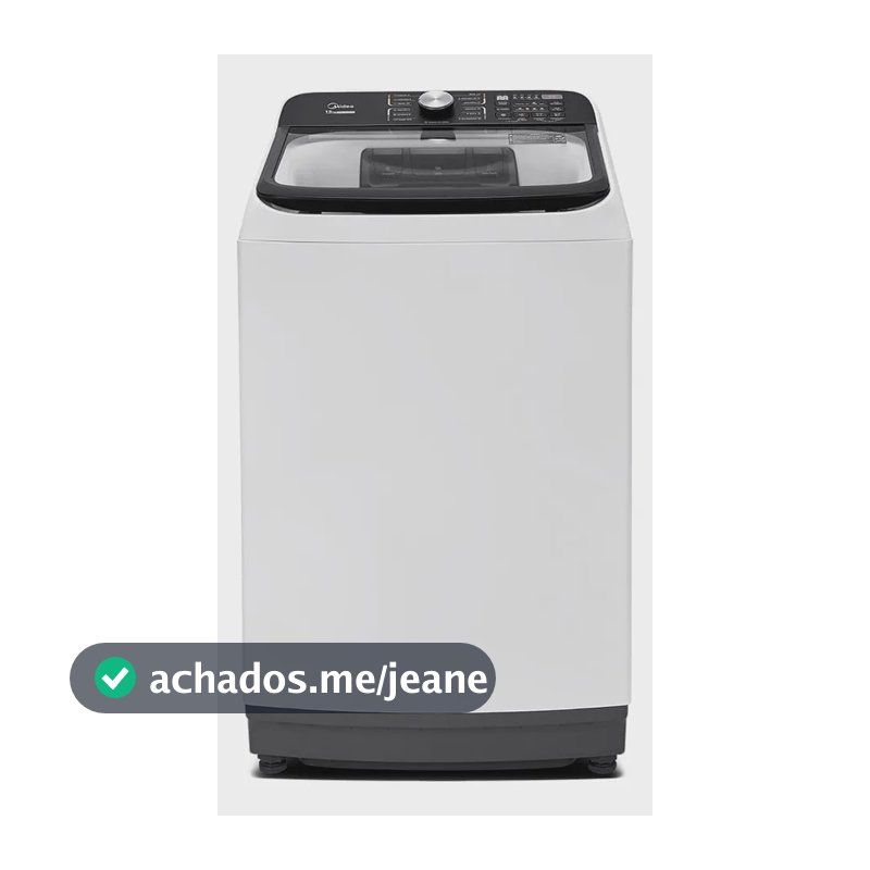 Máquina De Lavar 15kg wave agitator branca Midea 220v Branco
