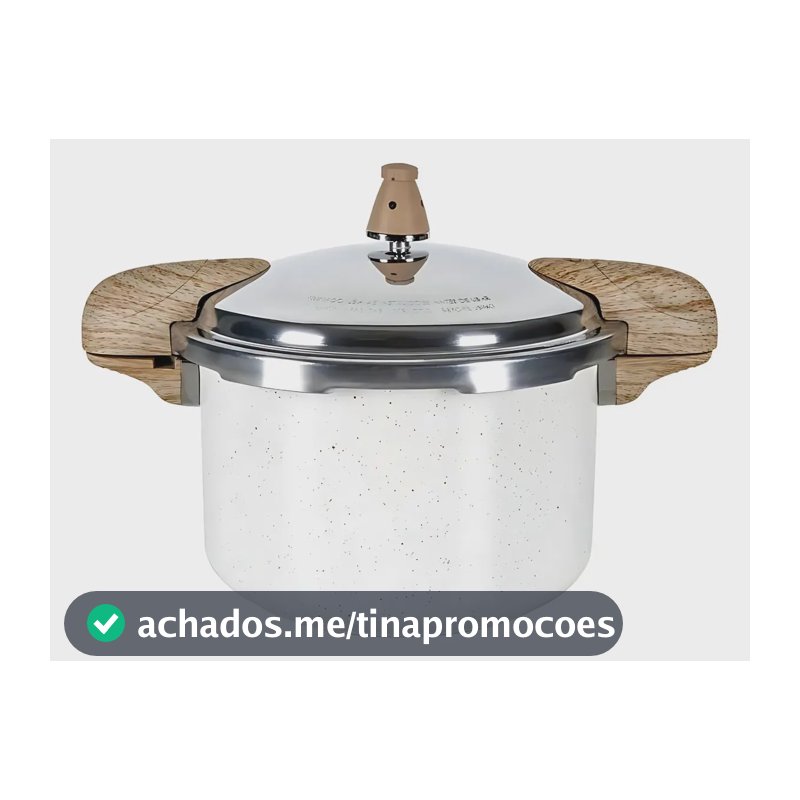 Panela De Pressão Brinox Indução 5,4l 22cm Vanilla Vanilla