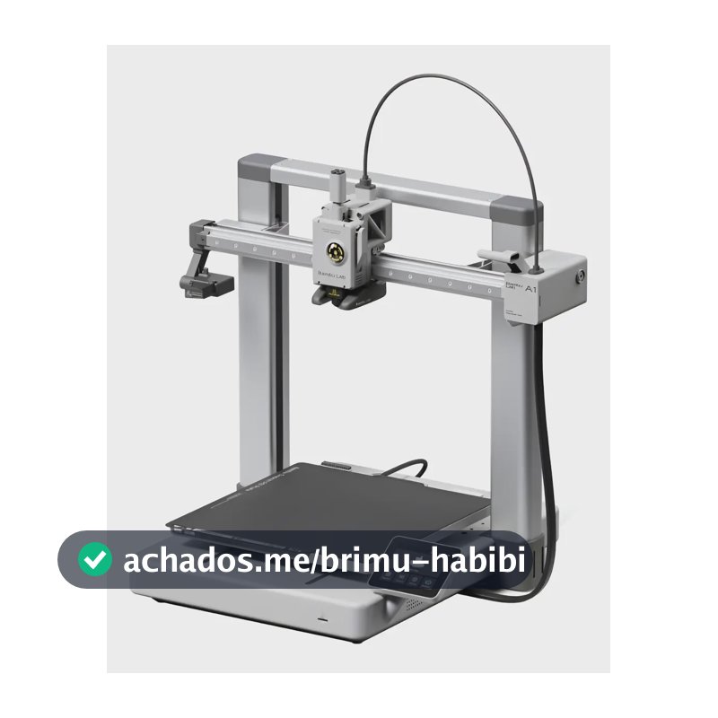 Impressora 3d Bambu Lab A1 127/220v Prateado 127/220v Cinza