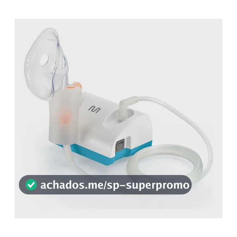 Inalador Compressor Neb Travel Multi Saúde Bivolt Portátil Silencioso Para Inalação Com Medicamentos E Soro Respiratório - HC032