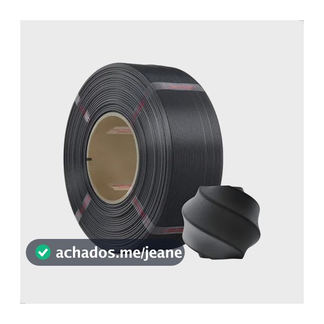 Filamento Bambu Lab Pla Lite 1kg (refil) - Alta Qualidade Preto