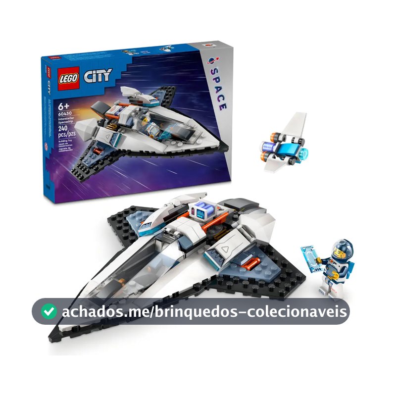Lego City Nave Espacial Interestelar 240 Peças - 60430