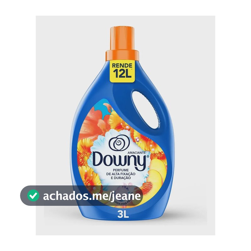 Amaciante Downy Verão Tropical 3l Rende 12l