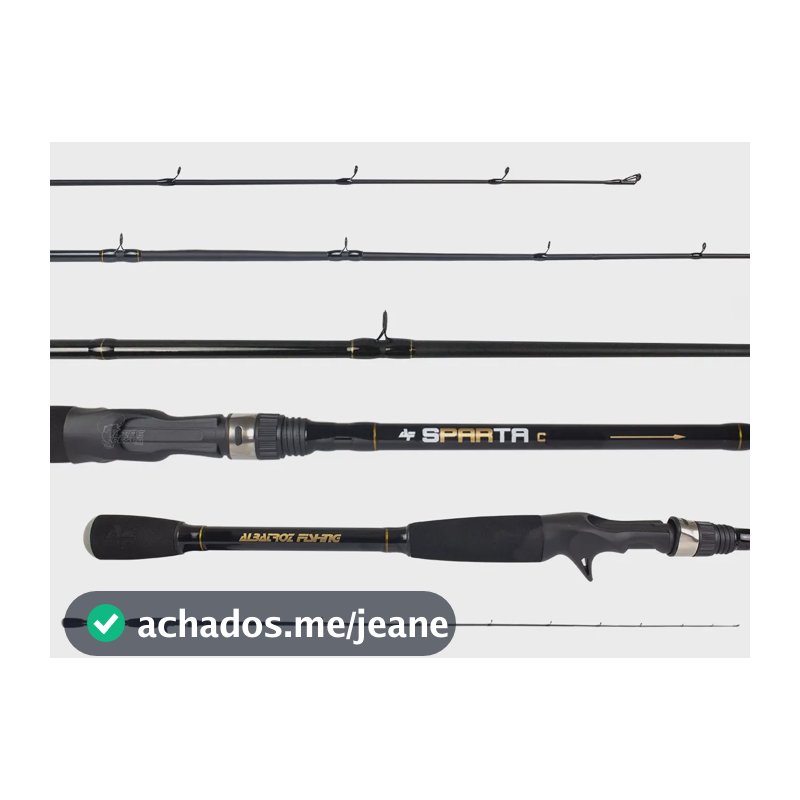 Vara Para Carretilha Albatroz Sparta (1,68m) 12lbs - 1 Parte