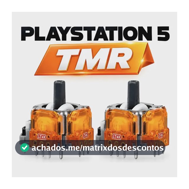 2 Analógico Tmr Melhor Q Hall Effect Para Ps5 Ps4 Xbox One S
