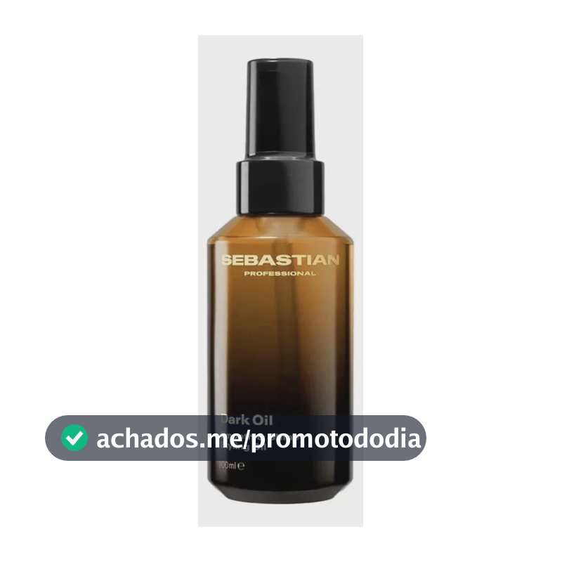 Sebastian Professional Dark Oil - Óleo Capilar 100ml Sebastian Dark Oil Óleo finalizador Brilho, Maciez