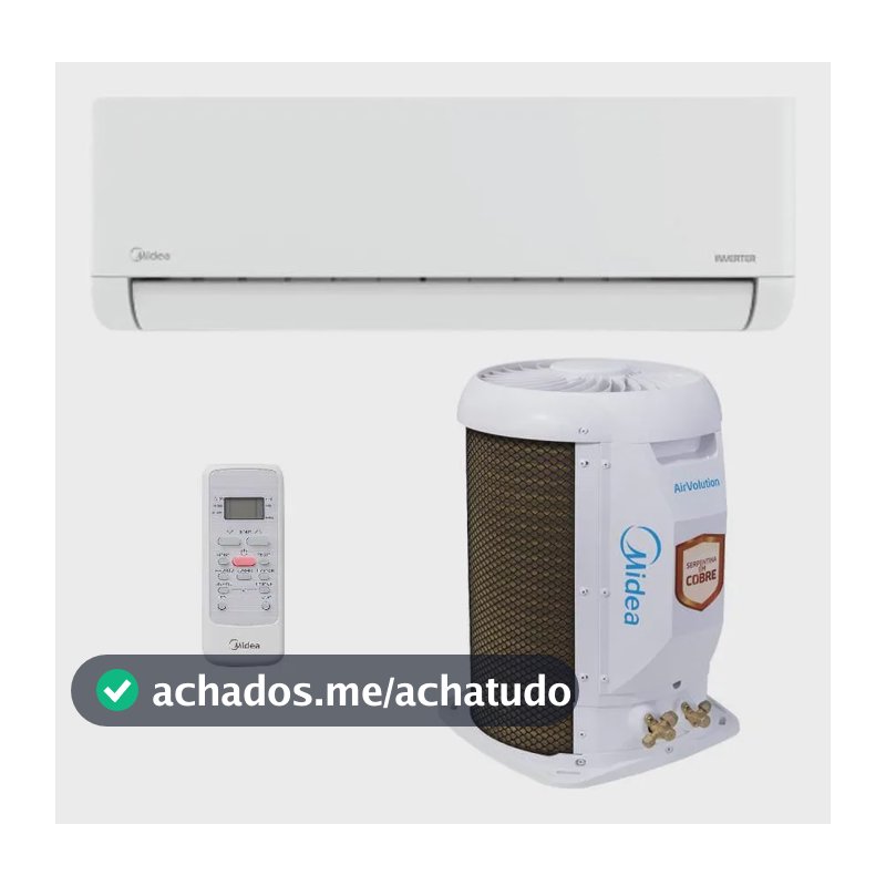 Ar Condicionado Inverter 9k Midea Air Volution Lite F 220v Branco 220v