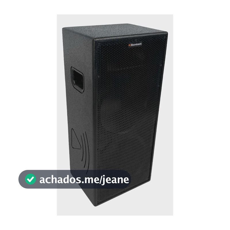 Gabinete Caixa Som Torre Line Vertical 2x12 + Ti Vazia