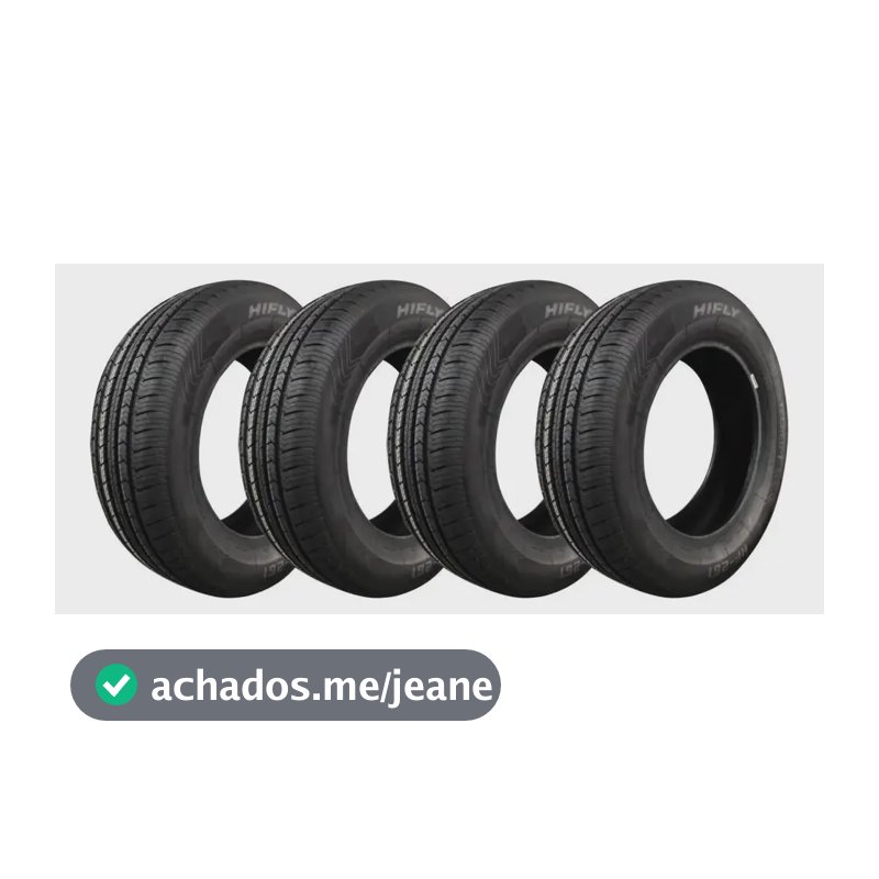 Kit 4 Pneus 175/70r13 82h Hifly Hf261 Aro 13 Novos