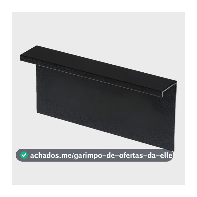 Rodapé Invertido Parede Flutuante Aba Para Led 5cmx2cmx3,00m