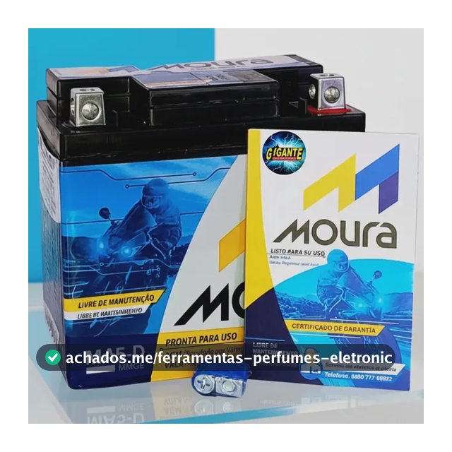 Bateria Moto Moura 5-d Cg125 Cargo/fan/titan160/today/pop10