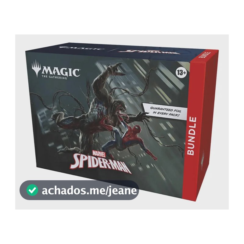 Bundle Pacote - Spider Man - Magic The Gathering - Inglês Marvel Spider-man Inglês
