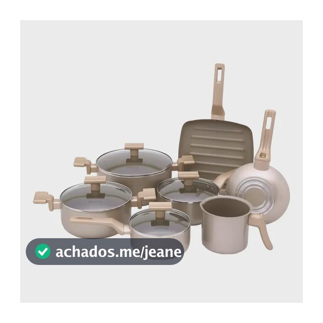 Conjunto De Panelas Sartin Champ 7 Peças Cerâmica Mimo Style