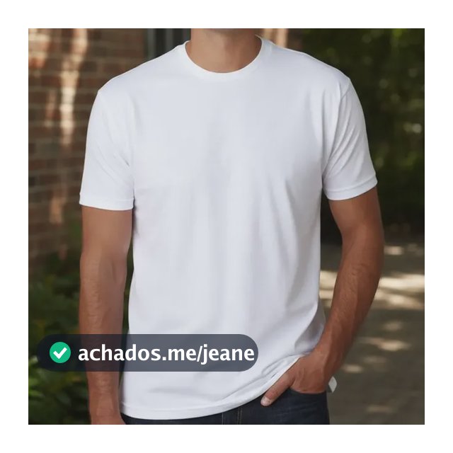 Kit 3 Camisetas Brancas Blusas 100% Poliéster P/ Sublimação