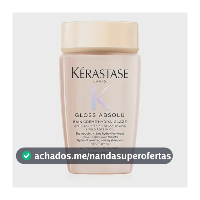 Shampoo Gloss Absolu Bain Hydra Glaze 80ml Kérastase