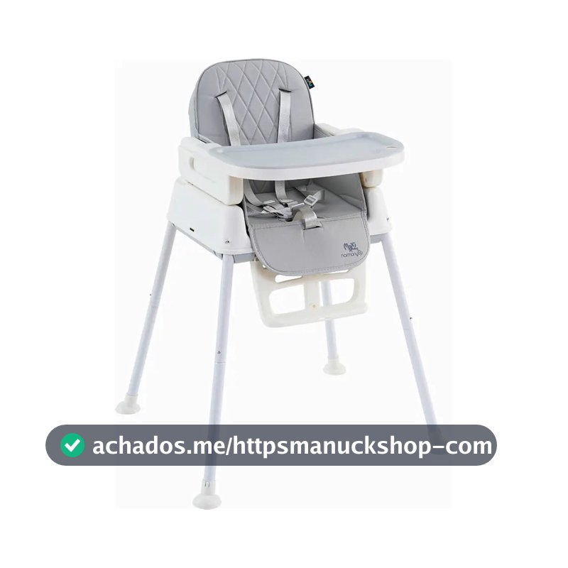 Cadeira De Alimentação Infantil 3 Em 1 Harmony Maxi Baby - Cinza