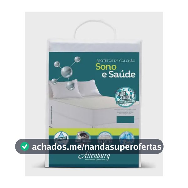 Protetor de Colchão Altenburg Antialérgico Sono & Saúde Impermeável