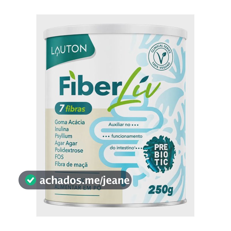 Fiberliv 7 Fibras - 250g Sem Sabor - Lauton Nutrition