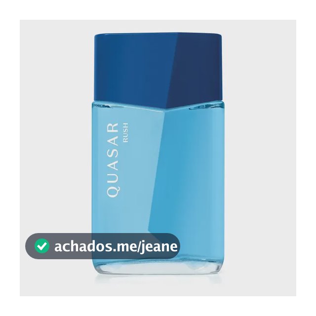 Boticário Quasar Rush Colônia Fougère 100ml