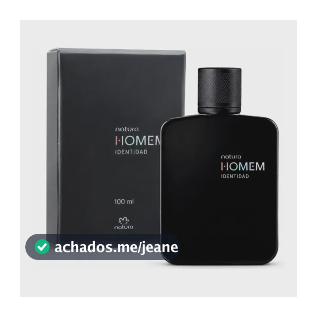 Deo Parfum Natura Homem Identidad 100ml