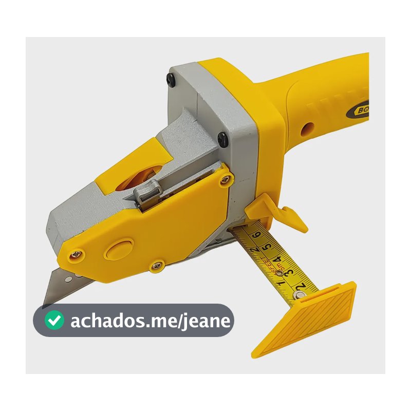 Cortador Profissional Placa Drywall Para Gesseiro + Trena 5m