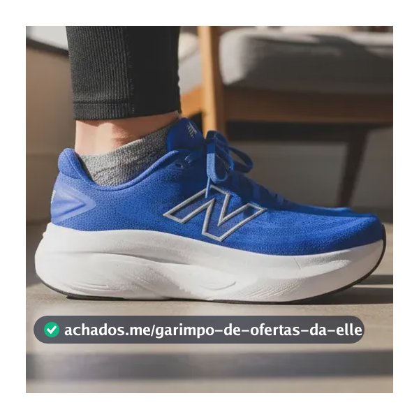 Tênis New Balance Fresh Foam X More V6 Corrida Amortecimento