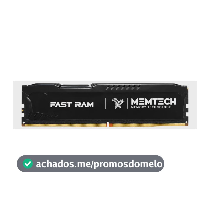 Memória Ram 8gb Ddr5 4800mhz Gamer Memtech Para Desktop
