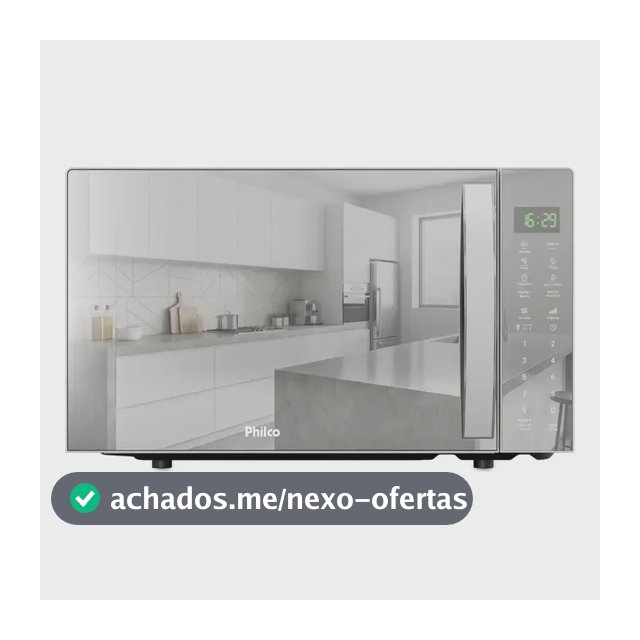 Micro-ondas Philco 28L 1100W Limpa Fácil Tira Odor PMO31E