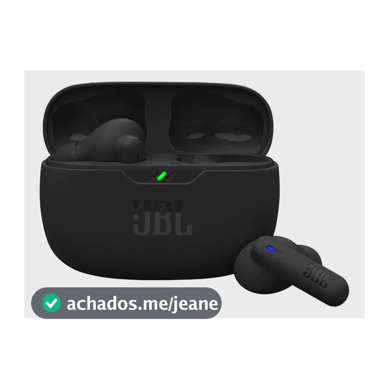 Fone De Ouvido Com Mic Sem fio Wave Beam 2 JBL Preto