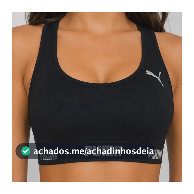Top Puma Academia Fitness Original Nadador Alta Sustentação