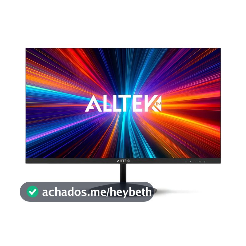 Monitor Alltek ATK-215 Hd Painel Va 100 Hz 5ms Cor Preto
