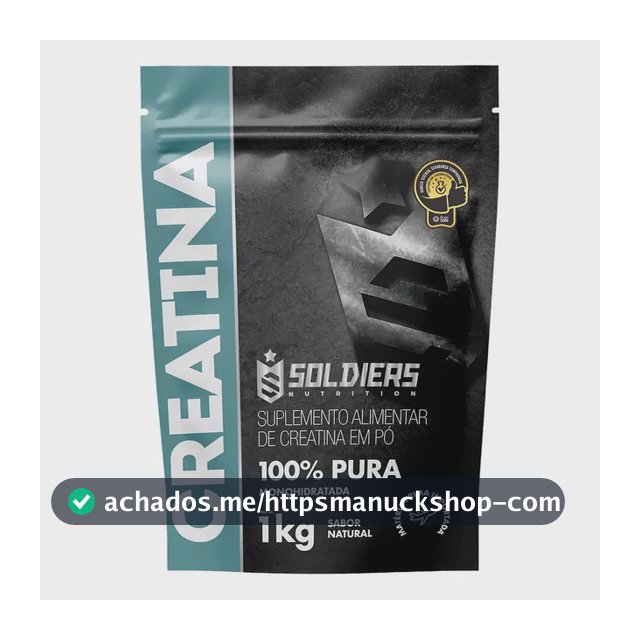 Creatina Soldiers Nutrition em pó Sem sabor x 1kg