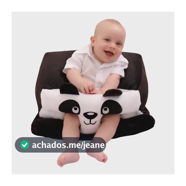 Assento Apoio Para Bebê Sentar Pelúcia Antialérgica Macio