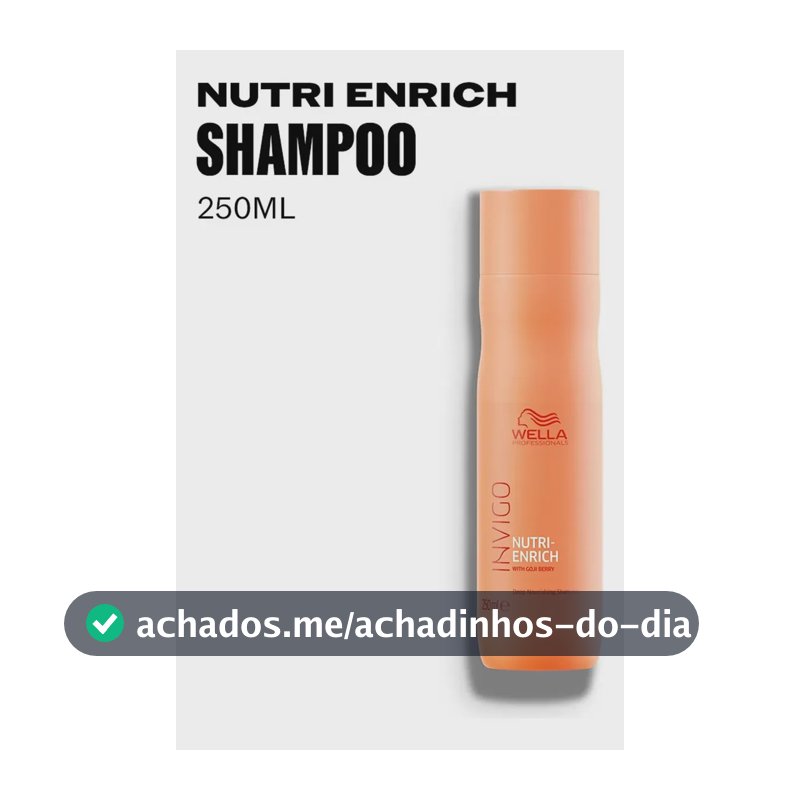 Wella Invigo Nutri Enrich Shampoo 250ml