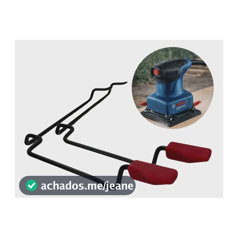 Conjunto Presilhas Para Lixadeira Bosch Gss140 1619pc0450