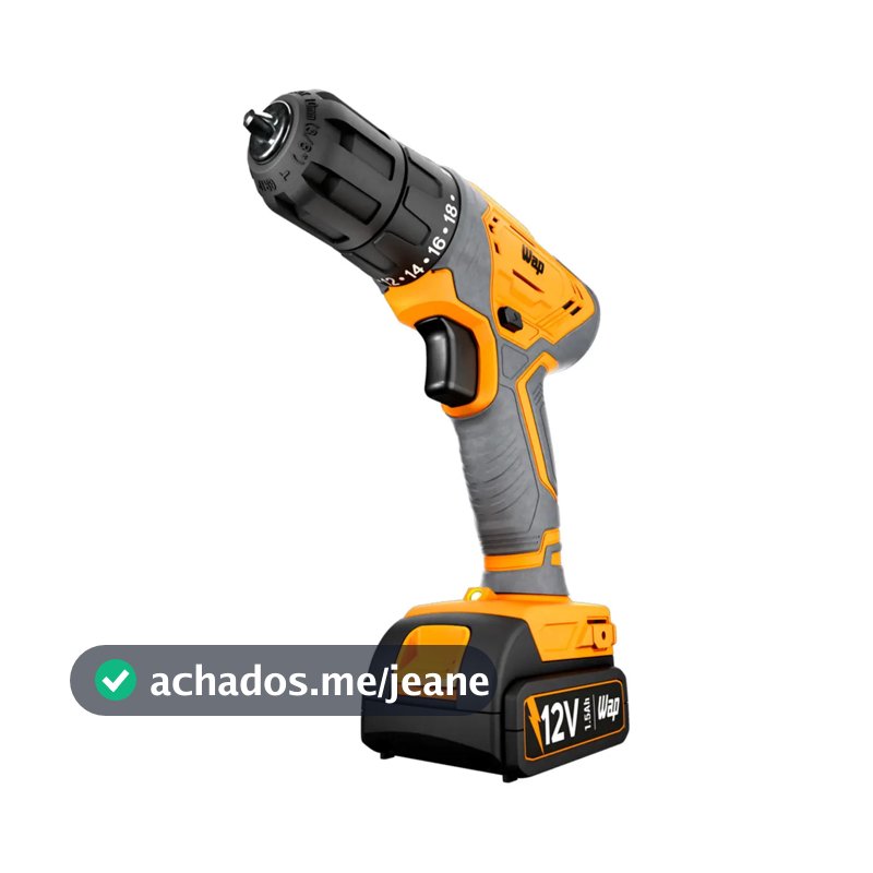 Parafusadeira e Furadeira WF12K3.2 Bateria 12V WAP