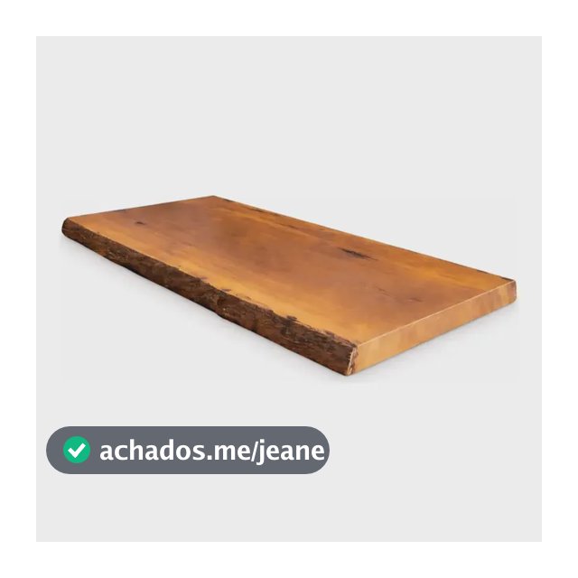 Prancha Rustica Lavabo Borda Organica 80x30x5