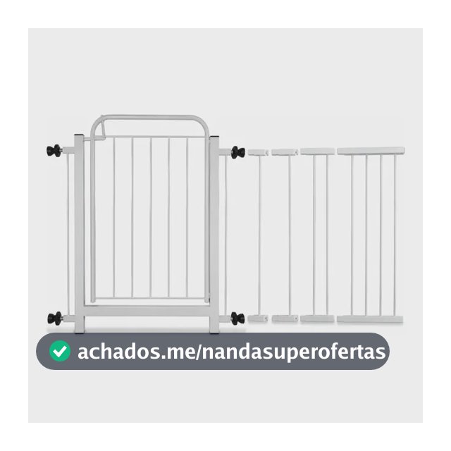 Portão Pet Cães Cachorro Grade Segurança Bebês 78 A 122cm